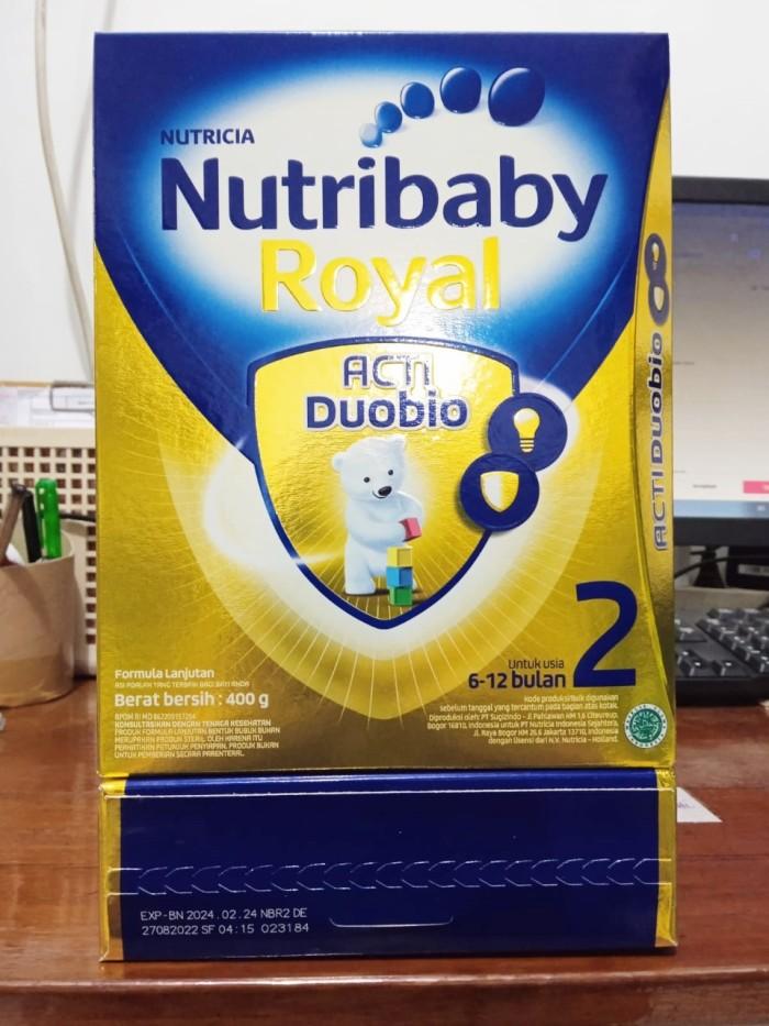 Gambar Come!! NUTRICIA NUTRIBABY ROYAL 2 ACTI DUOBIO USIA 6 - 12 BULAN 400GR dari rusincell undefined Tokopedia