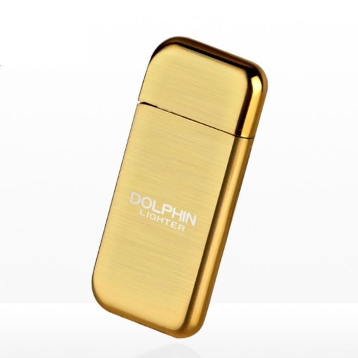 Gambar Gas Mini Tipis Ultra Slim Lighter Kriket Butane Dolphin - Gold dari Autoku undefined Tokopedia
