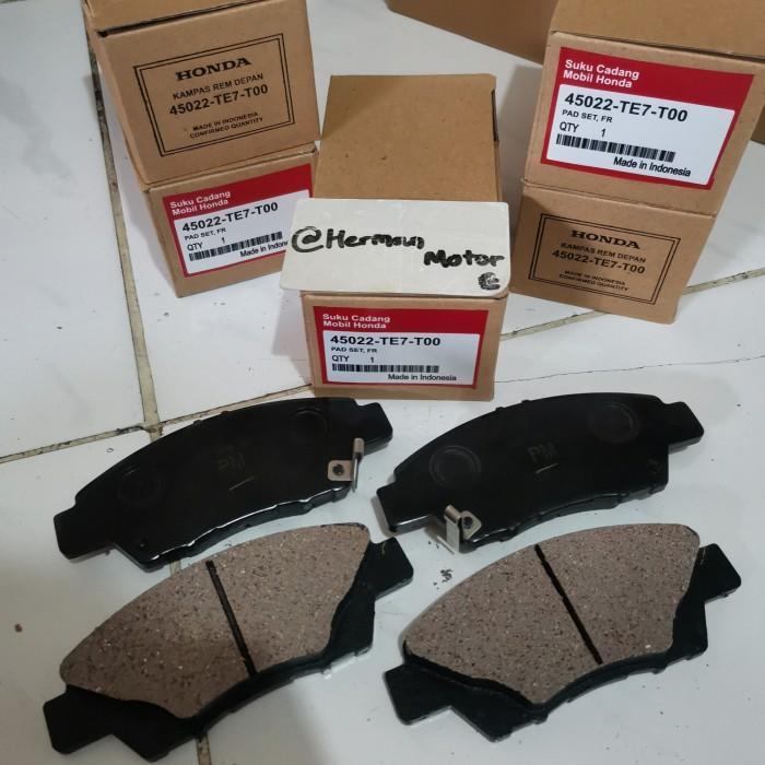 Gambar Kampas Rem depan/ brake Pad Honda Mobilio - new jazz new city Freed - 45022-TE7-TOO dari glosir ajmn undefined Tokopedia