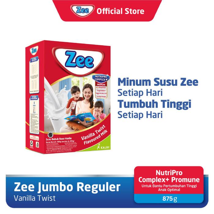 Gambar HarumSari- ZEE REGULER JUMBO VANILLA TWIST MILK 2X450 G dari mpepshop0 undefined Tokopedia
