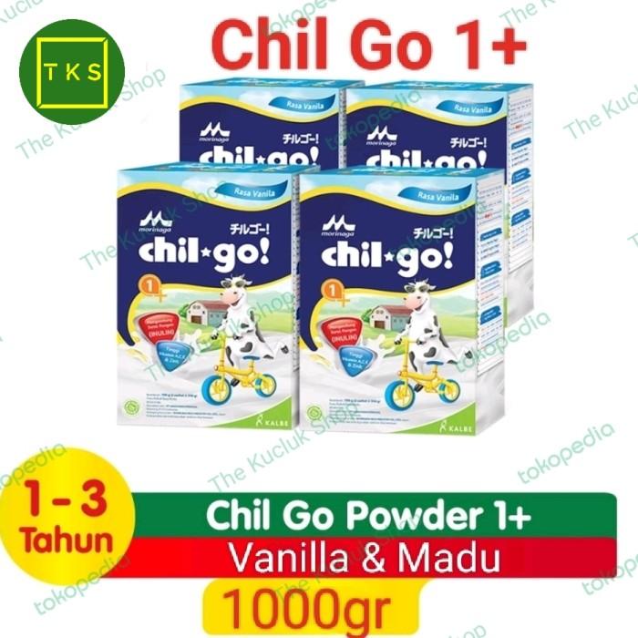 Gambar terbaru !!! susu chil go 1+ powder 1kg morinaga chillgo vanila & madu 1000gr ready dari naga 685 undefined Tokopedia