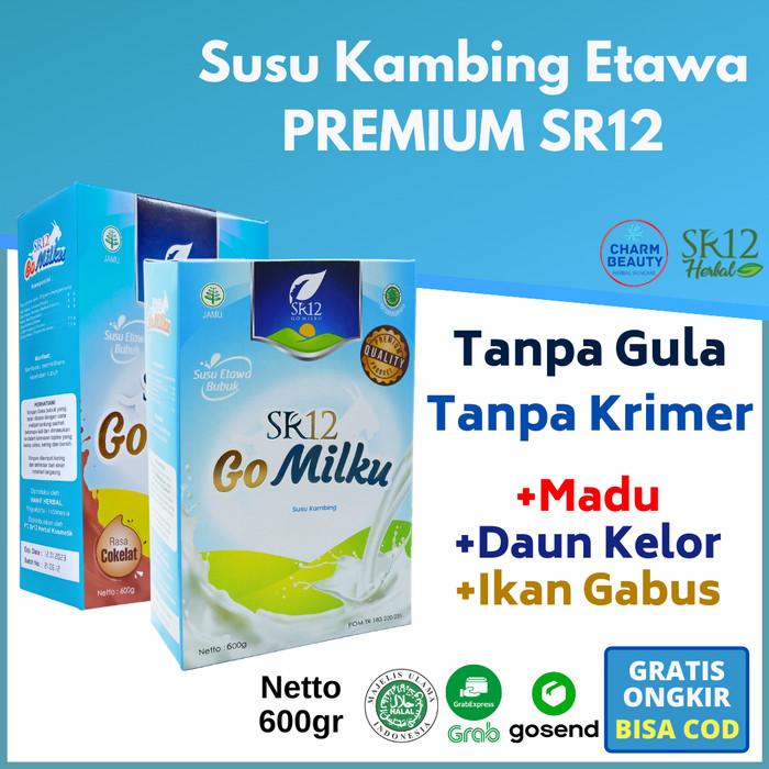 Gambar Come!! SR12 Go Milku Susu Kambing Etawa Bubuk Murni Tanpa Gula Gomilku ori dari rinlescell undefined Tokopedia