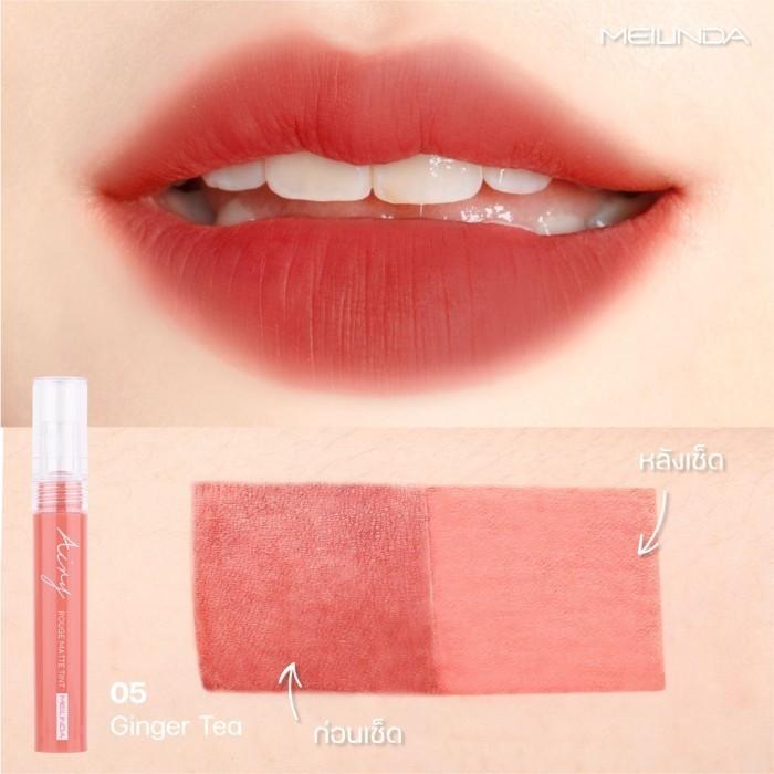 Gambar Meilinda Lip Airy Rouge Matte Tint MC2069 - 05.Ginger Tea dari Auroraa Beauty undefined Tokopedia