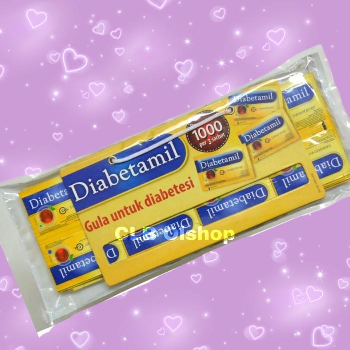 Gambar TERBEST| Diabetamil sweetener diabetes 80 sachet dari rafaelchel undefined Tokopedia