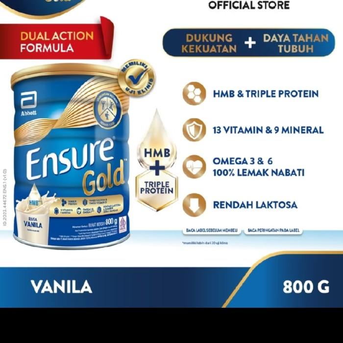 Gambar Ensure Vanila/Coklat 900 gram Susu Nutrisi Dewasa Rendah Laktosa DISKON dari GUYTI BUJURT412 undefined Tokopedia
