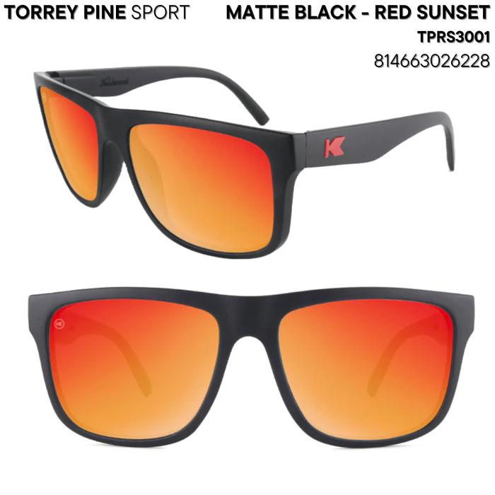 Gambar BINTARO KnockAround Sunglasses Torrey Pines Sport Series - MatteBLKRedSun dari HLsport Bintaro undefined Tokopedia