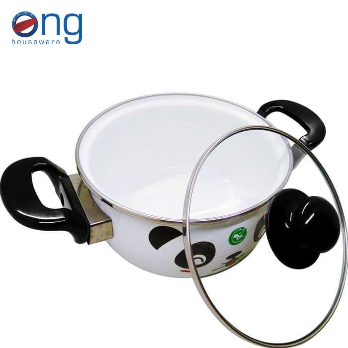 Gambar Panci Enamel Hello Panda Maspion 18 cm HELLOPANDA18CM dari Detektif Rasa Store undefined Tokopedia