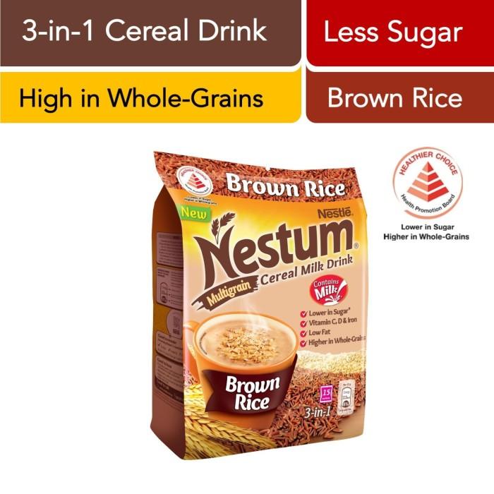 Gambar Nestle Nestum 3 In 1 Instant Cereal Milk Drink - Brown Rice dari Okedeh731 undefined Tokopedia