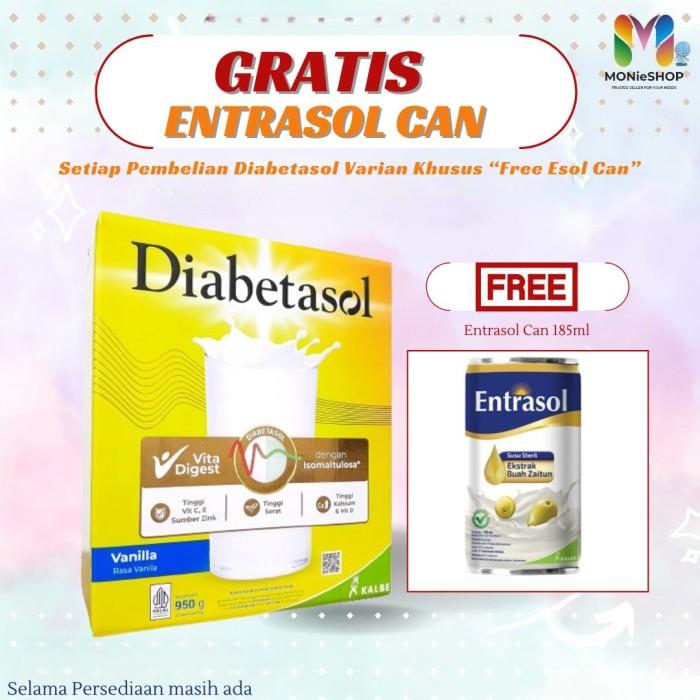 Gambar SUSU DIABETASOL 1KG VANILLA COKLAT 11.11 - vanilla 950g dari warkop cilik undefined Tokopedia