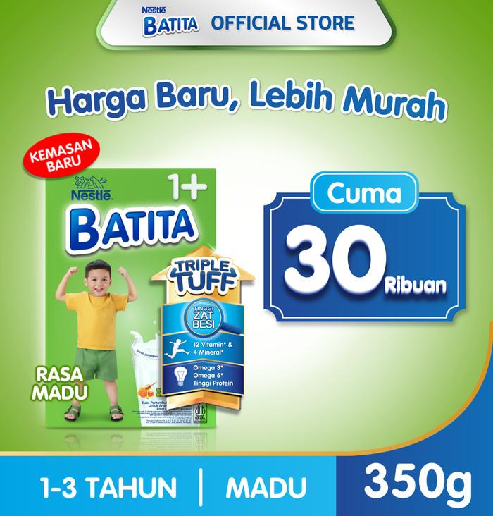 Gambar Readyy Nestle BATITA 1+ Madu Susu Anak 1-3 Tahun Box 350g dari TEMEN CEMIL undefined Tokopedia