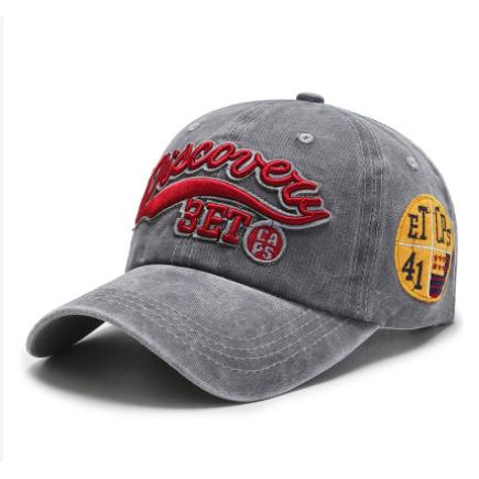 Gambar (BISA COD )YUN Mall Topi Baseball Bordir DISCOVERY Unisex Fashion Cap Model Wash Denim/ Topi NY New York Model 2024 Best Seller Baseball Hat - abu-3ET dari tokoagoy# undefined Tokopedia