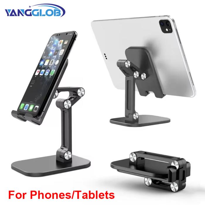 Jual Three Sections Foldable Desk Mobile Phone Holder For iPhone