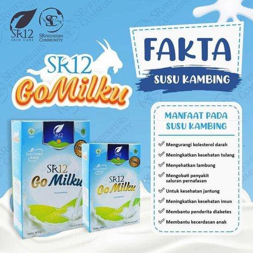 Gambar `Terbaru~ SR12 GO MILKU SUSU KAMBING ETAWA PREMIUM AMAN UNTUK IBU HAMIL DAN MENYUSUI 600 Gr \\ dari cintavore undefined Tokopedia
