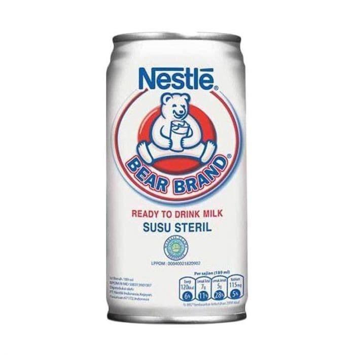 Gambar 1zy SUSU BEAR BRAND CAP BERUANG NESTLE SUSU KALENG 189 ML ORIGINAL dari harjo warung undefined Tokopedia