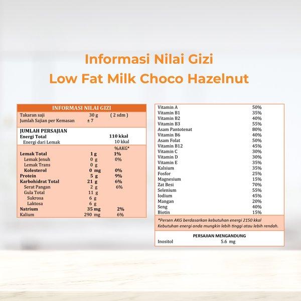 Gambar (dr iwann) WRP Low Fat Milk Choco Hazelnut 200G dari dr iwann undefined Tokopedia