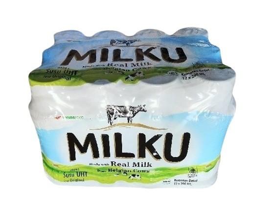 Gambar 1zy Susu UHT Milku Cokelat / Stroberi 200ml dari harjo warung undefined Tokopedia