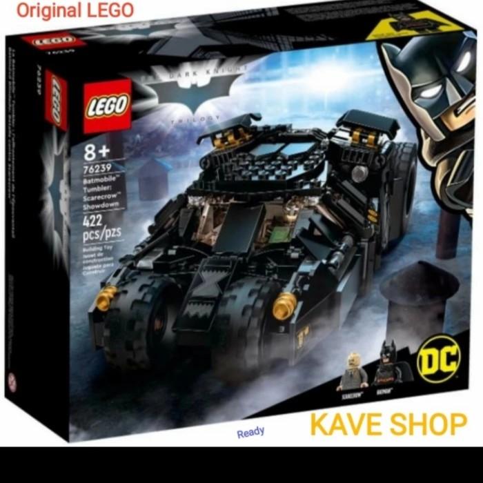 Gambar Bebas Ongkir! Lego 76239 Batman Dc : Batmobile Tumbler Scarecrow Showdown Grab/Gosend - Batmobile dari Manis Melodi Company undefined Tokopedia