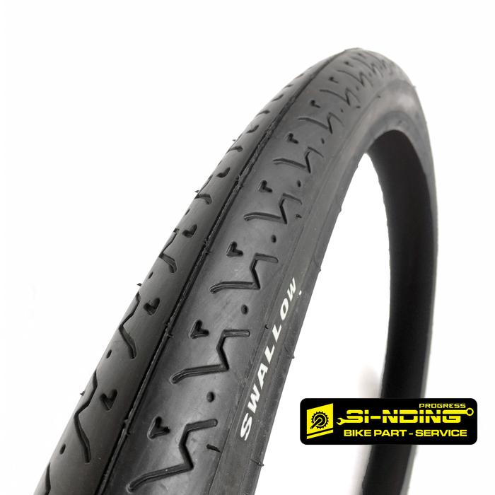 Gambar Ban Luar Sepeda MTB 26 X 1.75 1,75 175 Swallow S 165 Hitam Polos dari minum dingin 2 undefined Tokopedia