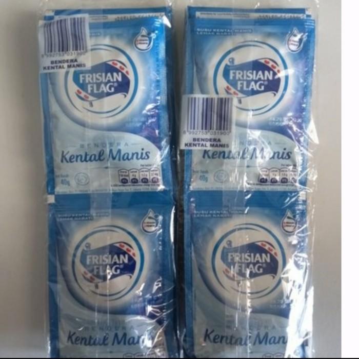 Gambar 1zy frisian flag kental manis sachet 1renceng isi 6pcs susu bendera sacet dari sukaryati basreng undefined Tokopedia