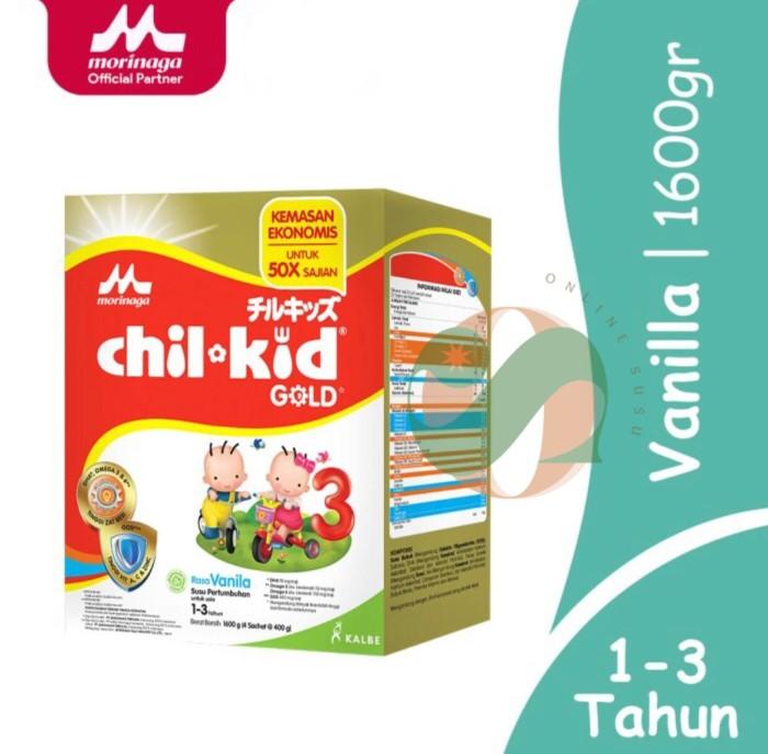 Gambar Morinaga - Chil Kid - Gold - Vanilla - 1600 G - Susu Pertumbuhan Anak dari bhahriii undefined Tokopedia