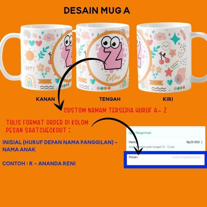 Gambar Kado Ulang Tahun Anak Kartun Tempat Minum Set hampers ultah Cewek Cowok Uni hampers souvenir birthday - A. Bunga, Mug saja dari japrastore55 undefined Tokopedia