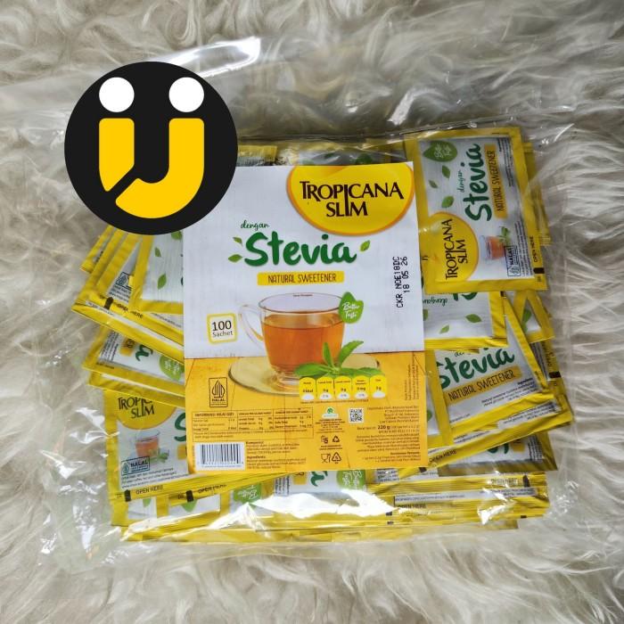Gambar Sini! Tropicana Slim Stevia 2.2 gram Isi 100 Sachet dari Lapak sport store undefined Tokopedia