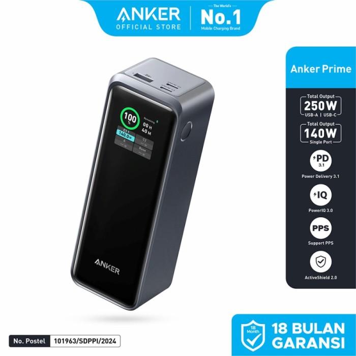 中古美品　Anker Prime Power Bank (Fusion) Anker Prime Power Bank (9600mAh, 65W, Fusion) (9600mAh 65W出力