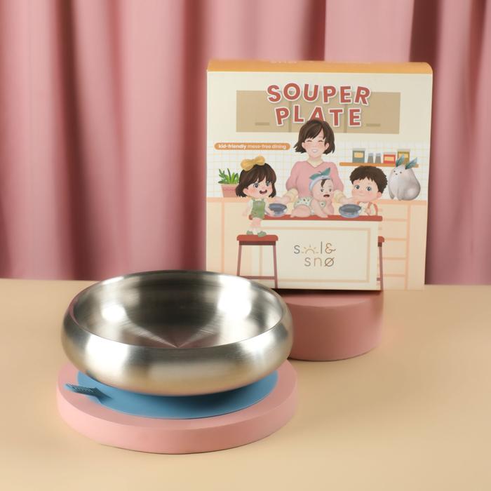 Gambar Ellalalates x Sol Sno Souper Plate Limited Edition - Elliot Azure dari bebelou ID undefined Tokopedia