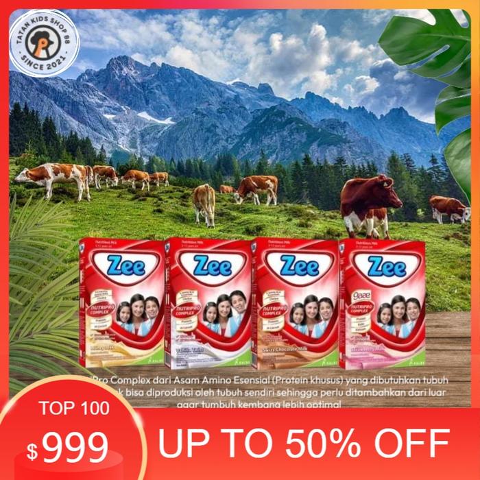 Gambar Zee Reguler 350gr Susu Pertumbuhan Anak 350gr KrunchZee Swiss Chocolate Vanila Strawberry Promo dari aparoma undefined Tokopedia