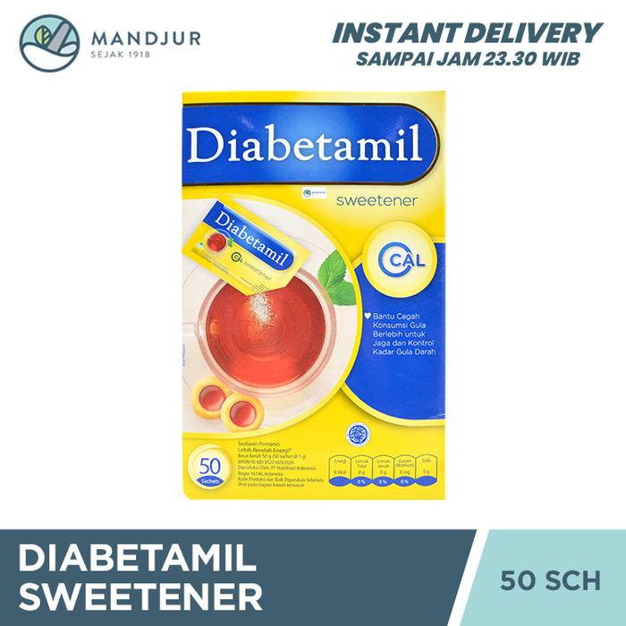 Gambar Diabetamil Sweetener 50 Sachet - Pemanis Alami Diabetes Rendah Kalori dari sincanau undefined Tokopedia