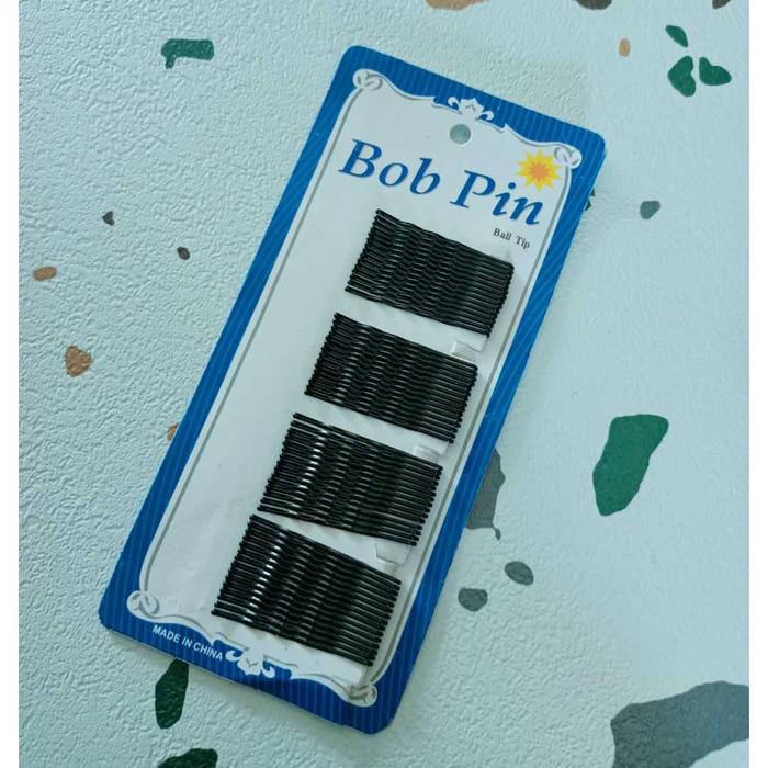 Gambar WW 170 Jepit Rambut Bob Pin Hitam Lurus Keriting Murah bobby pin - Zigzag Kecil dari ww.san undefined Tokopedia