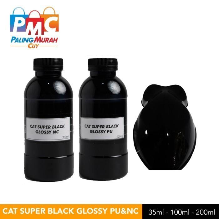 Gambar Cat Super Black Glossy PU NC - 823 PU, 35mL dari palingmurahcuy undefined 4 Tokopedia