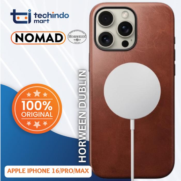 Jual Case iPhone 16 Series Pro Max Plus Nomad Modern Leather - Main Image