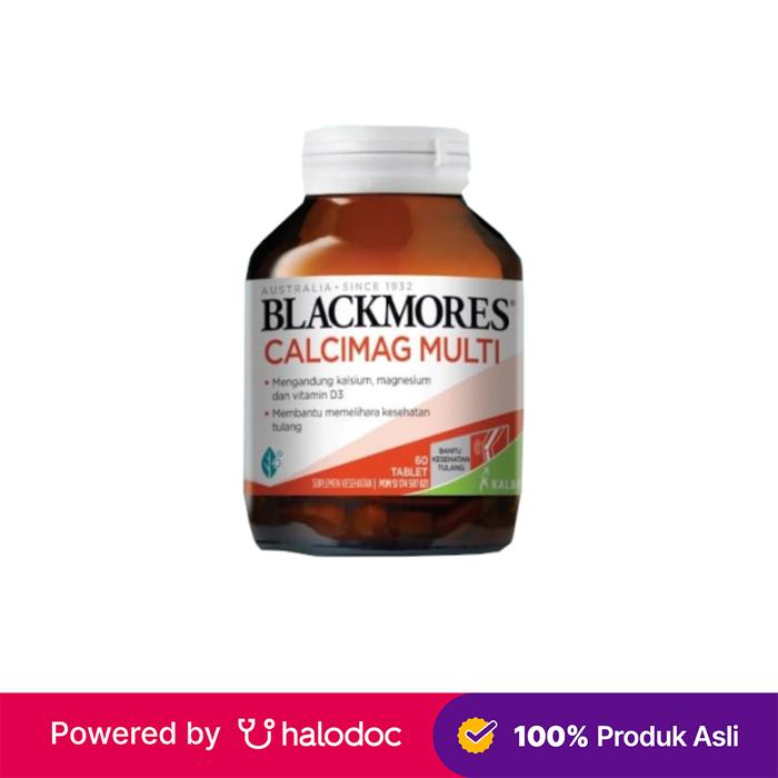 Gambar Blackmores Calcimag Multi 60 Tablet dari Apotek Halomedika Tirta Raya Sidoarjo undefined Tokopedia
