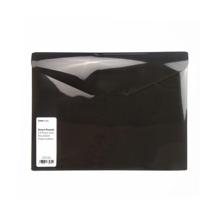 Gambar Smart Pocket Map Plastik Perekat Sentuh Daiichi Profile 2 A5/A4/FC - Black, A5 dari daiichi files store undefined Tokopedia