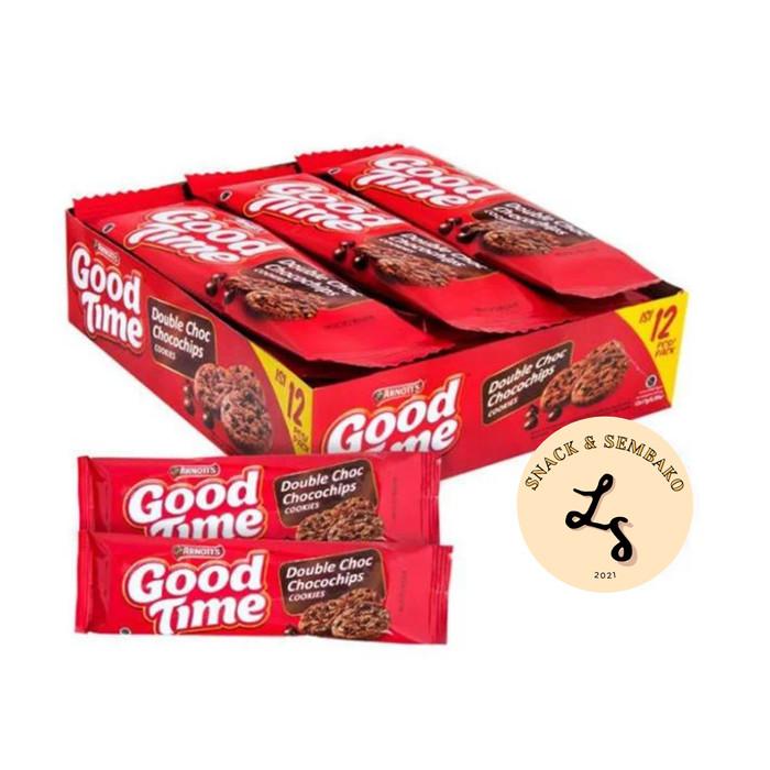 Gambar Sini! Biskuit Good Time Cookies Box isi 12 pcs dari trendijakal undefined Tokopedia