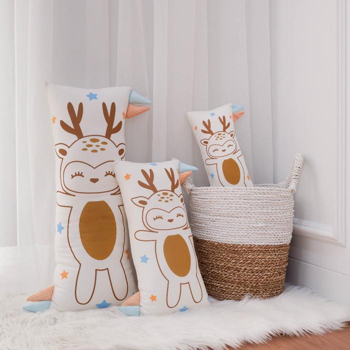 Gambar GULING HIKARU BIG DEER ANAK HIKARUSA CUDDLE PILLOW BUDDY BOLSTER BAMBOO TENCEL SIZE SML dari haifahusniya undefined Tokopedia