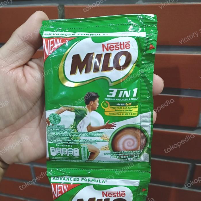 Gambar T05. milo malaysia 3 in 1 sachet Impor lokal sachet renceng dari bamroa kap undefined Tokopedia