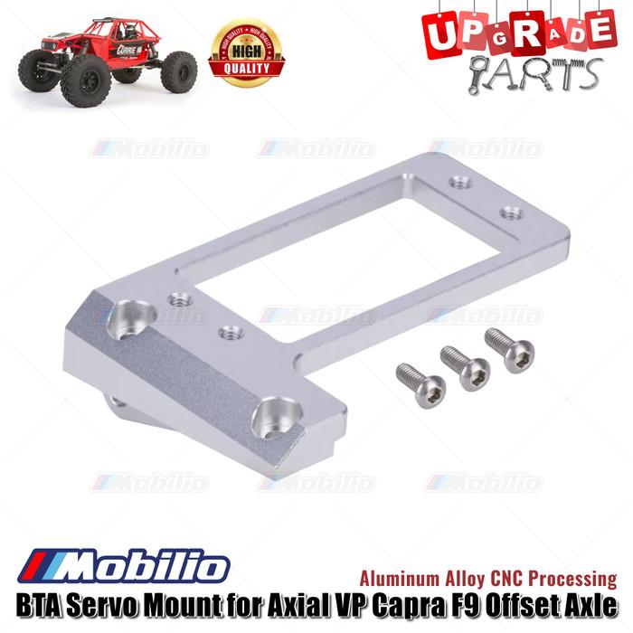 RCアップグレードパーツ For SCX10 III AR45F 1/10 スケール油圧ステアリングキット付きアルミサーボマウント 油圧ステアリング キット付きCNCバットサーボマウント,1:10 rcクローラー用DIYパーツ,vp capra f9ポータルアクスルlcgシャーシ -  AliExpress For Lcg VP For Capra F9 1/10 アルミニウム CNC BAT サーボマウント 油圧ステアリングリンク付き