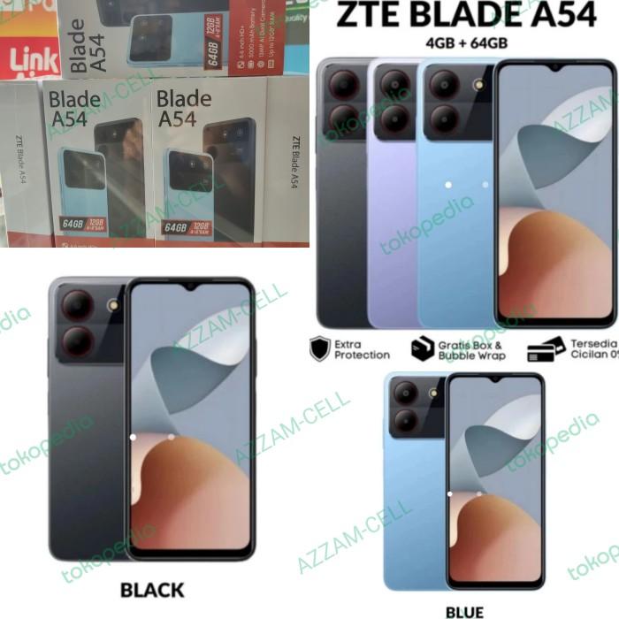 Gambar ZTE BLADE A54 4/64GB GARANSI RESMI - Biru - Biru dari Deni grup store undefined Tokopedia