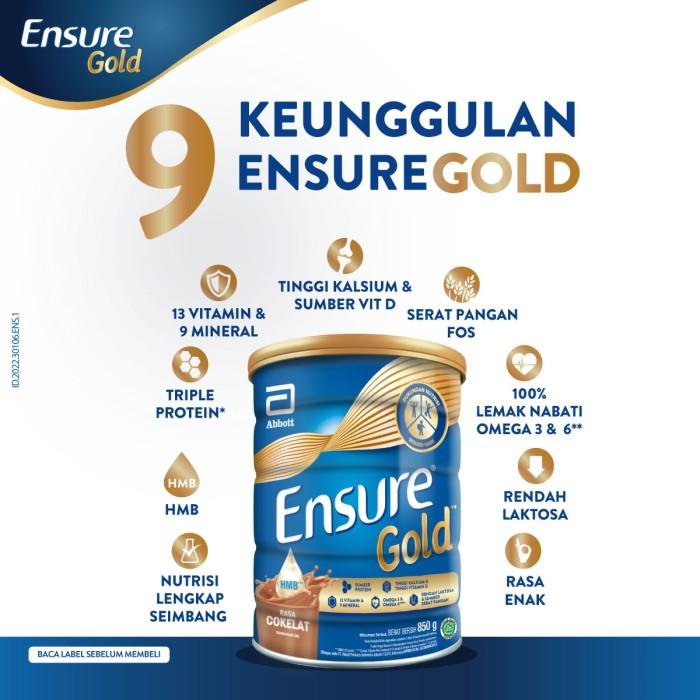 Gambar Ensure Fos Coklat 900 Gr Terlaris dari Grazielaa undefined Tokopedia