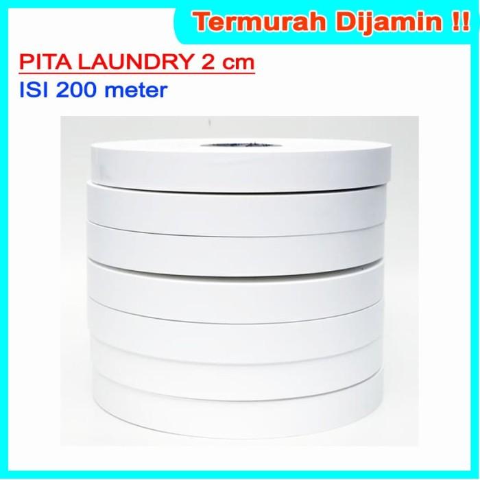 Gambar PITA LAUNDRY TAFFETA LABEL KAIN KERTAS 2/2,5 CM-TOT - 2 CM dari MyTOT undefined Tokopedia