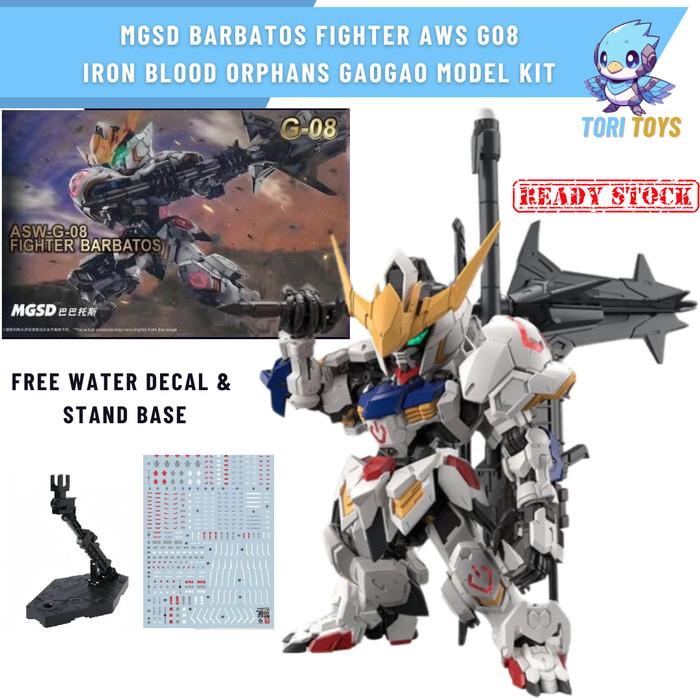 Gambar MGSD Barbatos Fighter AWS G-08 GaoGao Repair Version Model Kit Robot - Ready dari toritoys undefined Tokopedia