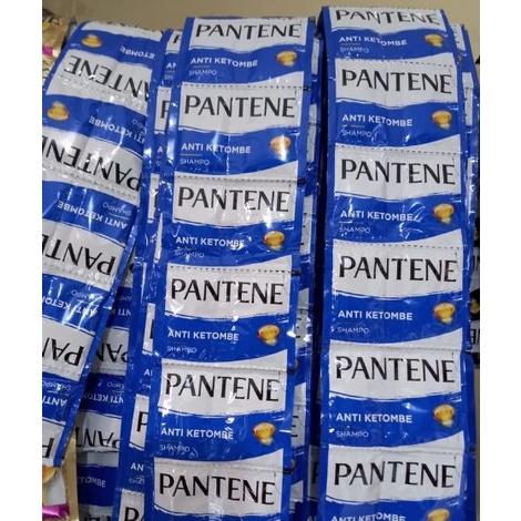 Gambar ELGRACE PANTENE Shampoo Anti Ketombe & Anti Rontok Sachet 1 Renceng - BIRU dari ELGRACE undefined Tokopedia