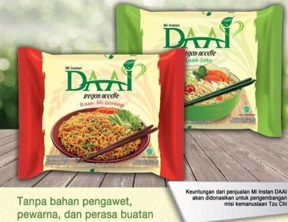 Gambar (HT1) MIE INSTAN DAAI MI INSTAN DA AI INDOMIE VEGAN VEGETARIAN BKN LEMONILO dari ismiyantiputri undefined Tokopedia