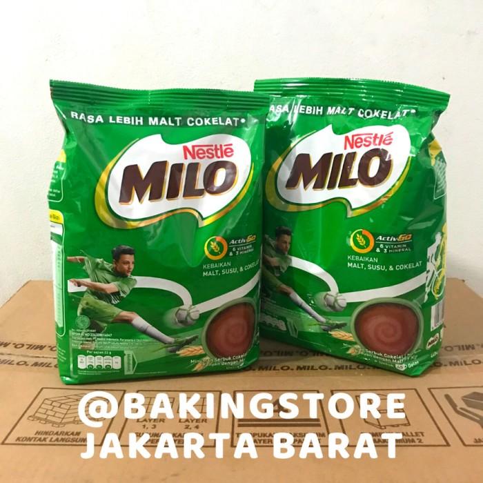 Gambar NEW PRODUCT MILO ACTIV-GO SUSU COKLAT POUCH 1KG | NESTLE GLASSWING BUTTERFLY - 990 gr dari Glasswing Butterfly undefined Tokopedia