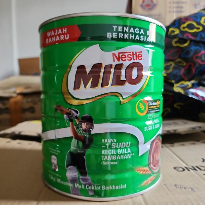 Gambar NEW PRODUCT NESTLE MILO ACTIVE-GO 1.5KG KALENG MALAYSIA GLASSWING BUTTERFLY dari Glasswing Butterfly undefined Tokopedia