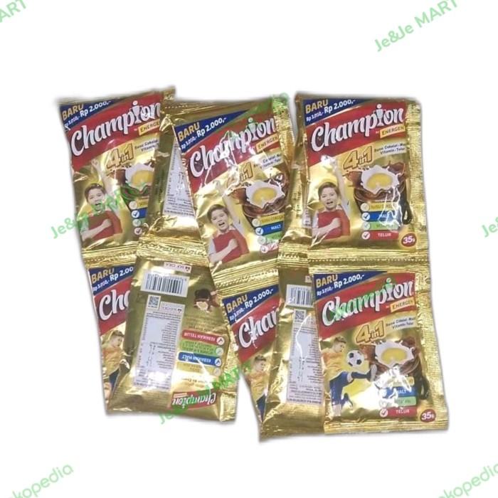 Gambar (HT1) energen champion (1 Renceg isi 10 pcs) dari ismiyantiputri undefined Tokopedia