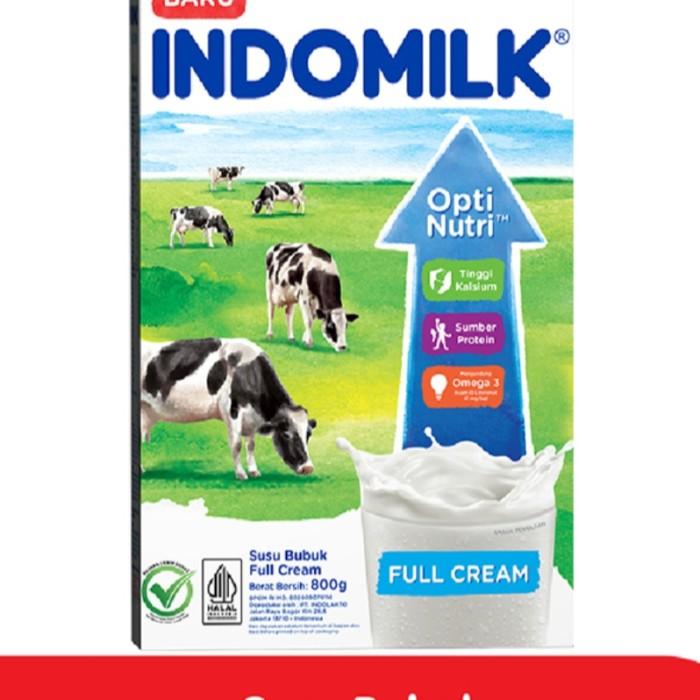 Gambar NEW PRODUCT INDOMILK FULL CREAM PLAIN SUSU BUBUK 800GR GLASSWING BUTTERFLY - Fullcream plain dari Glasswing Butterfly undefined Tokopedia