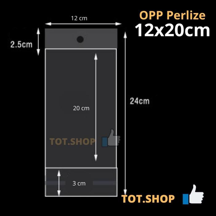Gambar [100-lbr] Plastik OPP Kaca HANGTAG Perlize Gantung Plastik Display Seal Bening Masker, Mainan, Souvenir, Jepit.Perlize Kemasan Masker/Aksesoris/Opp Display Murah Original - 12 x 20 (04) dari MyTOT undefined Tokopedia